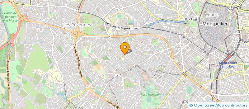 localisation de l'entreprise SCI FAMILLE SCHMIDT SVAG à MONTPELLIER