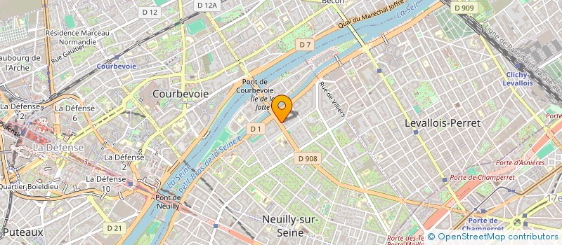 localisation de l'entreprise SCI FAMILLE TAIEB à NEUILLY-SUR-SEINE