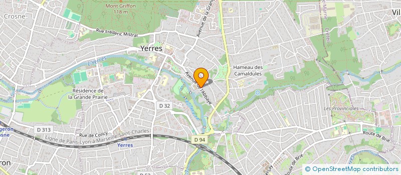 localisation de l'entreprise SCI FAMILLE TROUVE  YERRES