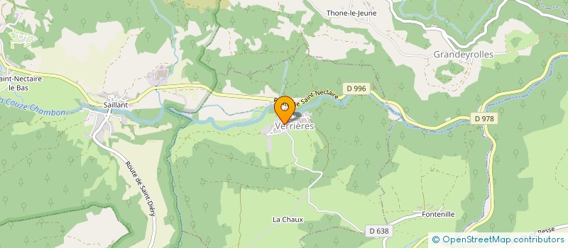 localisation de l'entreprise SCI FAMILLE VILLAFRANCA  VERRIERES