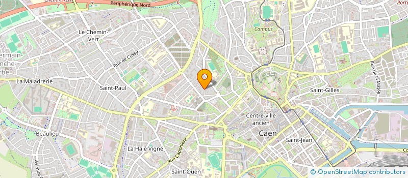 localisation de l'entreprise SCI FAMILLE VOISIN à CAEN