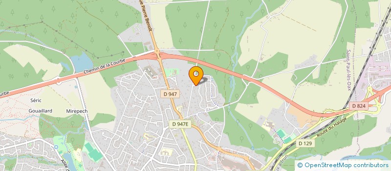 localisation de l'entreprise SCI FAMILLE YM NASSIET  SAINT-PAUL-LES-DAX