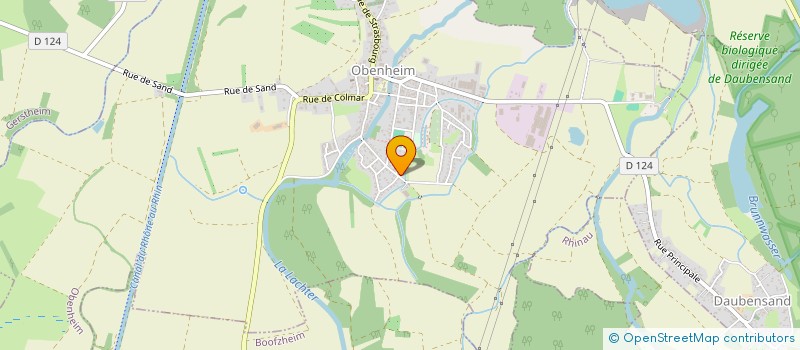 localisation de l'entreprise SCI FAMILLY  OBENHEIM