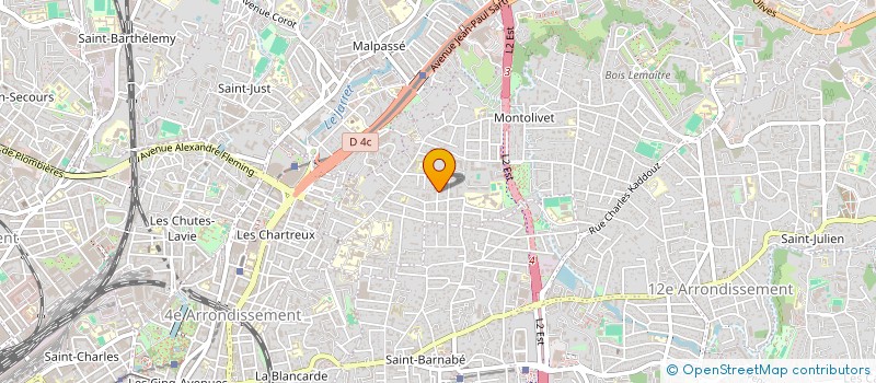 localisation de l'entreprise SCI FAMILLY à MARSEILLE