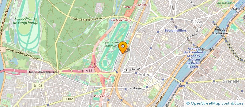 localisation de l'entreprise SCI FAMILY 1  PARIS