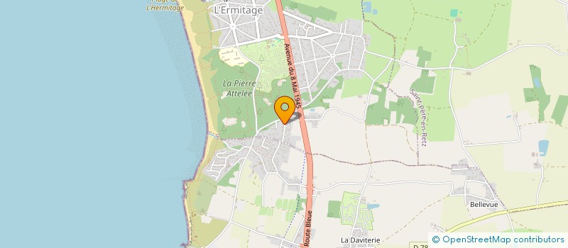 localisation de l'entreprise SCI FAMILY à SAINT-BREVIN-LES-PINS