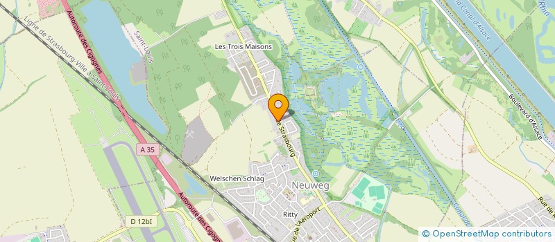 localisation de l'entreprise SCI FAMILY  SAINT-LOUIS