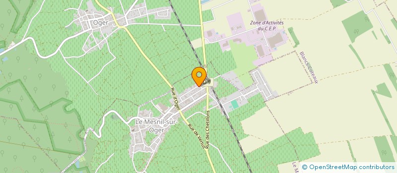 localisation de l'entreprise SCI FAMILY  LE MESNIL-SUR-OGER