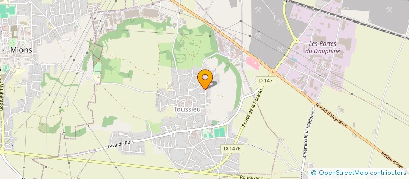 localisation de l'entreprise SCI FAMILY  TOUSSIEU