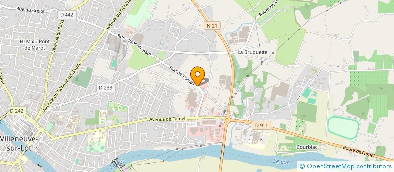 localisation de l'entreprise SCI FAMILY  VILLENEUVE-SUR-LOT