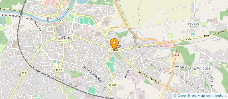 localisation de l'entreprise SCI FAMILY à DAX