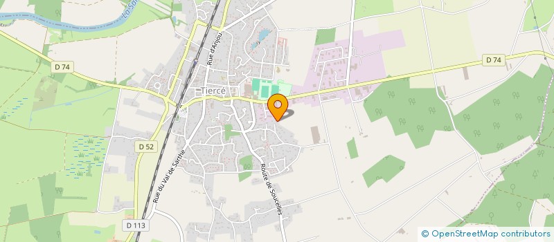 localisation de l'entreprise SCI FAMILY à TIERCE