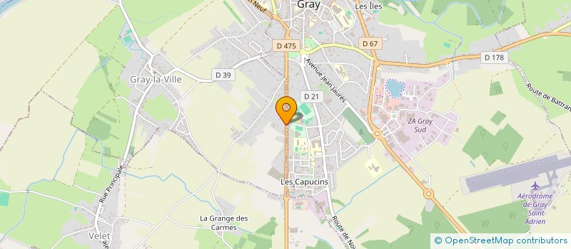 localisation de l'entreprise SCI FAMILY  CHAMPVANS