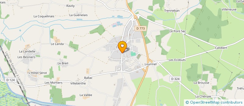 localisation de l'entreprise SCI FAMILY  FEGREAC