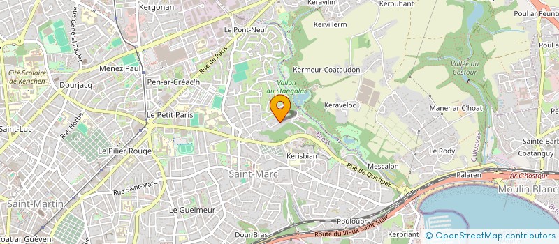 localisation de l'entreprise SCI FAMILY  BREST