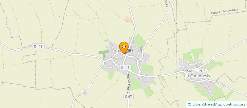 localisation de l'entreprise SCI FAMILY  CARNIERES