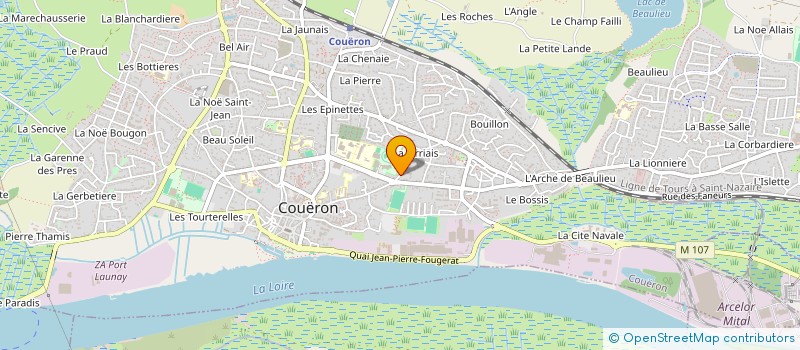 localisation de l'entreprise SCI FAMILY 5  COUERON
