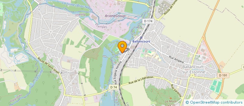 localisation de l'entreprise SCI FAMILY à BALLANCOURT-SUR-ESSONNE
