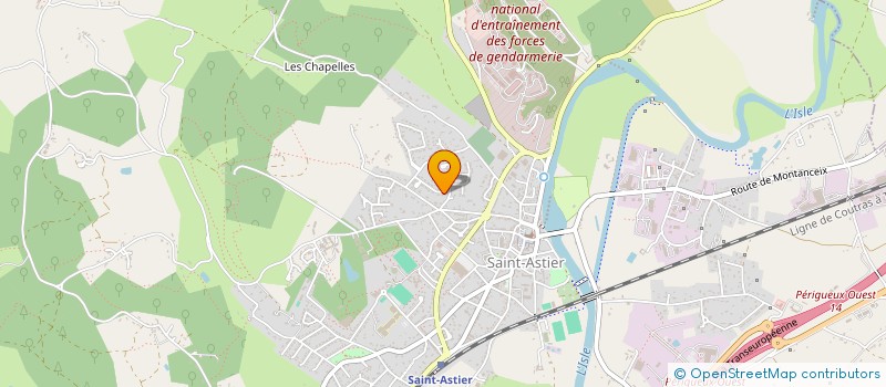 localisation de l'entreprise SCI FAMILY  SAINT-ASTIER