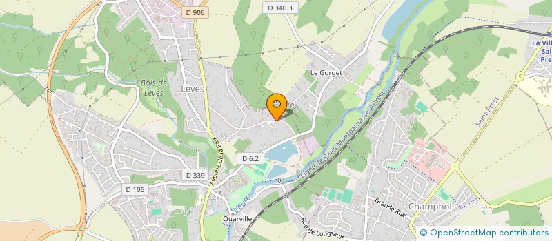 localisation de l'entreprise SCI FAMILY à LEVES