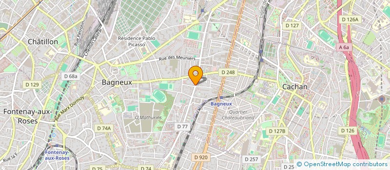 localisation de l'entreprise SCI FAMILY à BAGNEUX