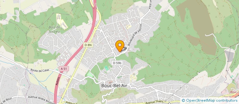 localisation de l'entreprise SCI FAMILY à BOUC-BEL-AIR