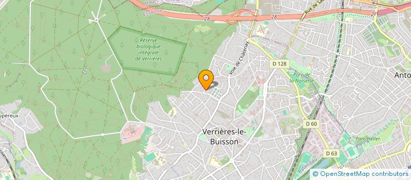 localisation de l'entreprise SCI FAMILY à VERRIERES-LE-BUISSON