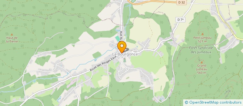 localisation de l'entreprise SCI FAMILY  LA BOURGONCE