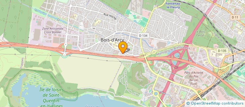 localisation de l'entreprise SCI FAMILY  BOIS-D'ARCY