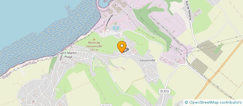 localisation de l'entreprise SCI FAMILY  PETIT-CAUX