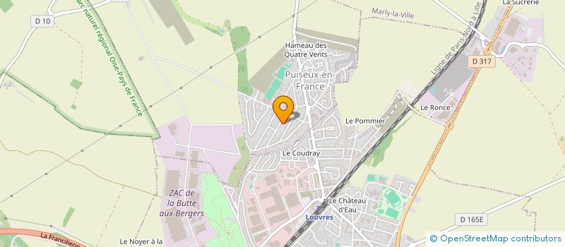 localisation de l'entreprise SCI FAMILY  PUISEUX-EN-FRANCE