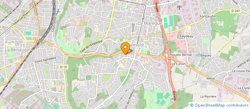 localisation de l'entreprise SCI FAMILY  FLOIRAC