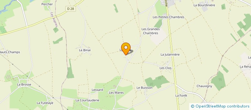 localisation de l'entreprise SCI FAMILY à CRULAI