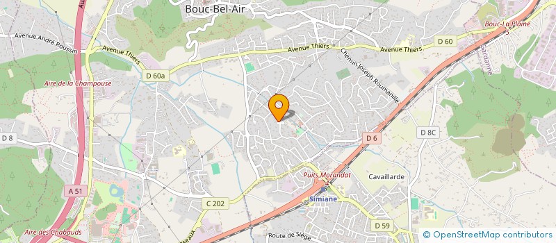 localisation de l'entreprise SCI FAMILY à BOUC-BEL-AIR