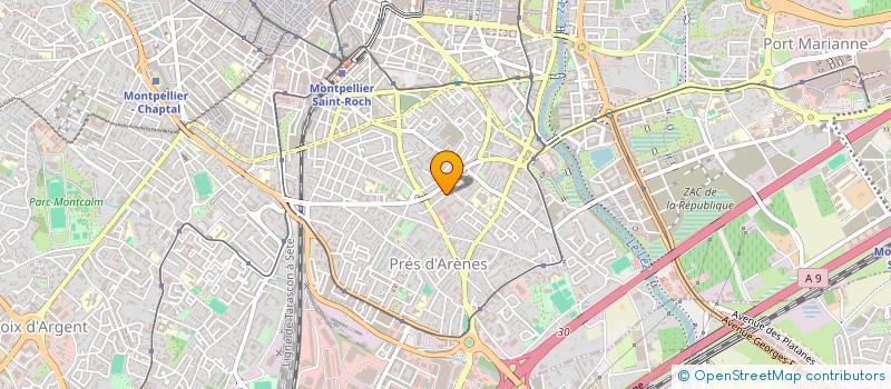 localisation de l'entreprise SCI FAMILY à MONTPELLIER