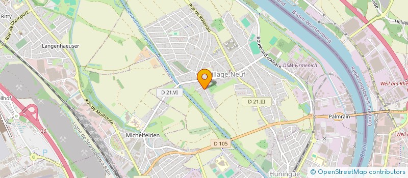 localisation de l'entreprise SCI FAMILY  VILLAGE-NEUF