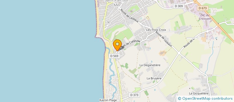 localisation de l'entreprise SCI FAMILY  SAINT-PAIR-SUR-MER