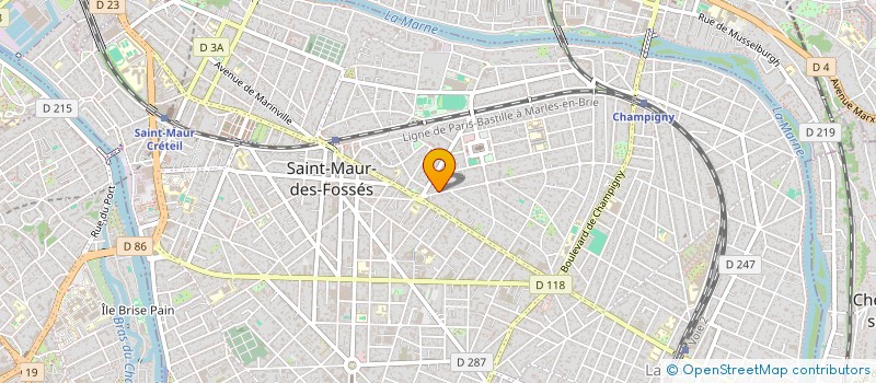 localisation de l'entreprise SCI FAMILY à SAINT-MAUR-DES-FOSSES