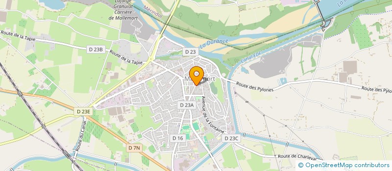 localisation de l'entreprise SCI FAMILY  MALLEMORT