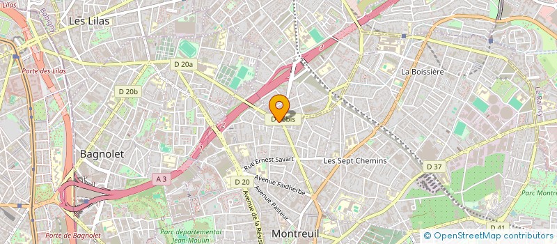 localisation de l'entreprise SCI FAMILY A à ROMAINVILLE