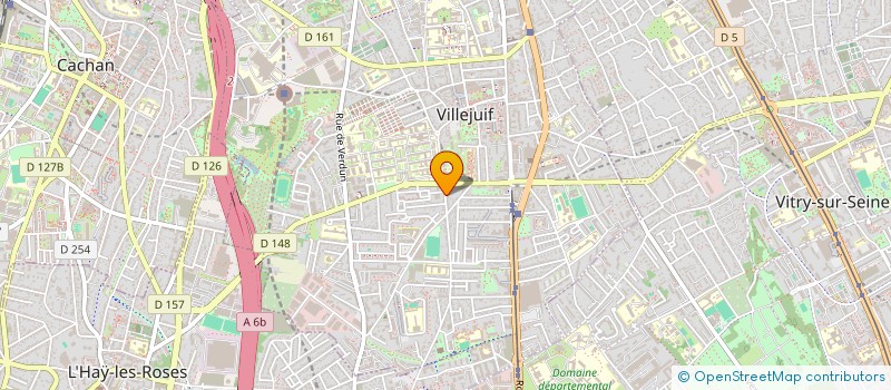localisation de l'entreprise SCI FAMILY  AFFAIR à VILLEJUIF