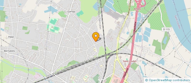 localisation de l'entreprise SCI FAMILY BUSINESS  AMBARES-ET-LAGRAVE