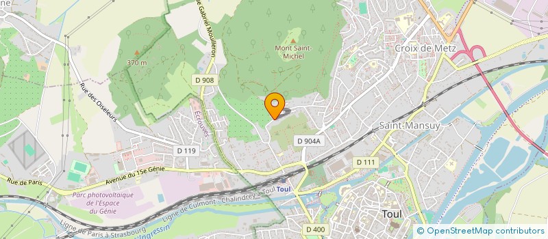 localisation de l'entreprise SCI FAMILY BUSINESS  TOUL