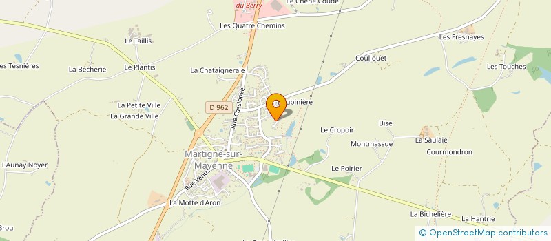 localisation de l'entreprise SCI FAMILY CH  MARTIGNE-SUR-MAYENNE