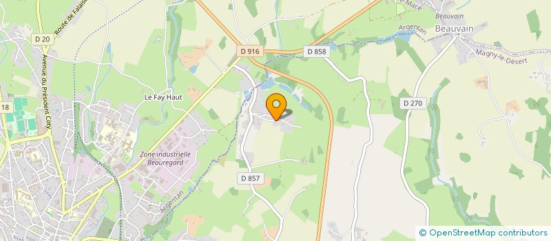 localisation de l'entreprise SCI FAMILY DEMEAUTIS à MAGNY-LE-DESERT