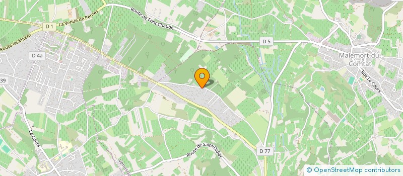 localisation de l'entreprise SCI FAMILY FARM  VENASQUE