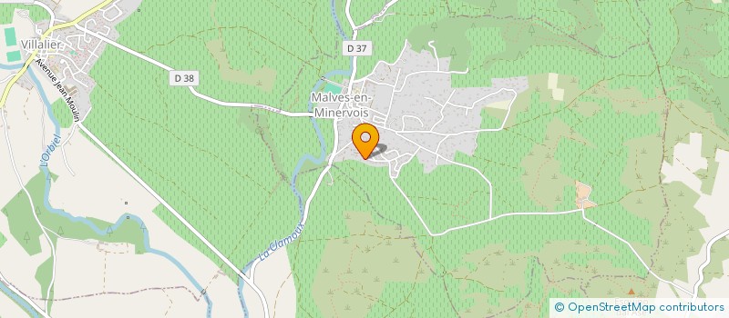 localisation de l'entreprise SCI FAMILY FIRST  MALVES-EN-MINERVOIS