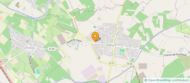 localisation de l'entreprise SCI FAMILY GERBAUD  ALENYA