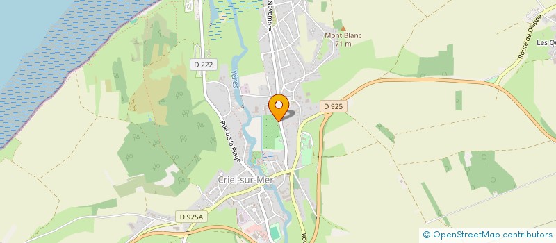 localisation de l'entreprise SCI FAMILY IMMO  CRIEL-SUR-MER