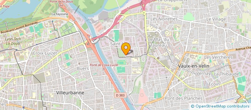 localisation de l'entreprise SCI FAMILY IMMOBILIER  VILLEURBANNE